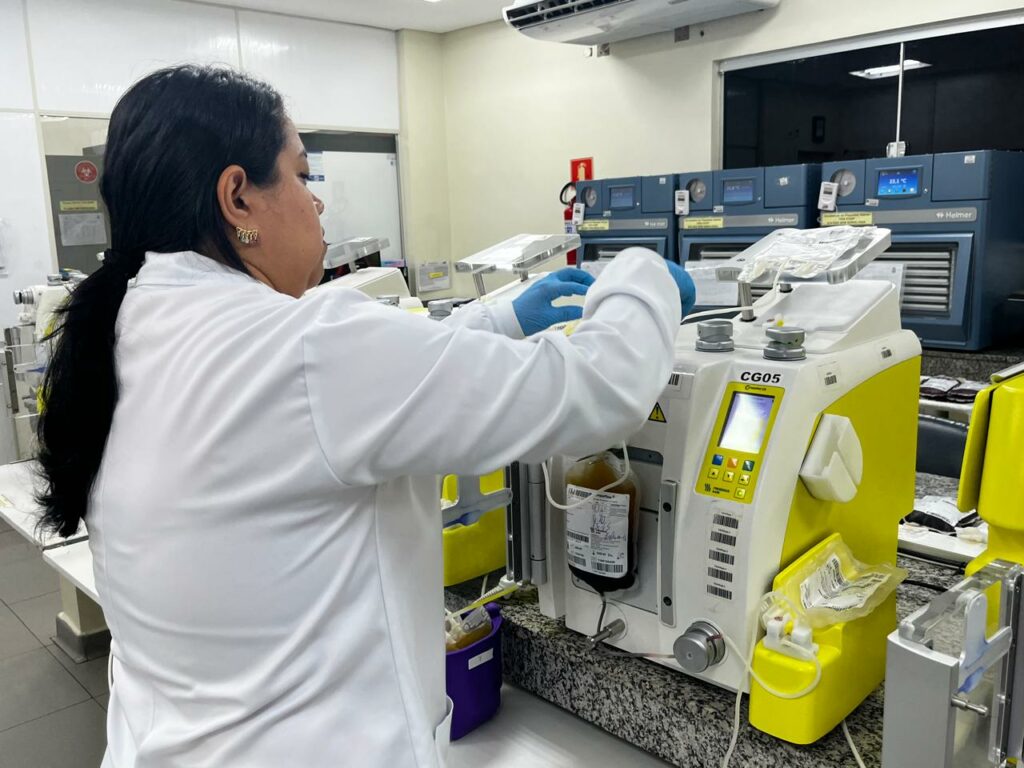 Do doador ao paciente: o percurso do sangue em Mato Grosso do Sul para salvar muitas vidas Do doador ao paciente: o percurso do sangue em Mato Grosso do Sul para salvar muitas vidas