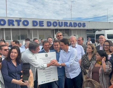 Ministra diz que União vai instalar reservatórios e vê reserva de Dourados como prioridade Ministra diz que União vai instalar reservatórios e vê reserva de Dourados como prioridade