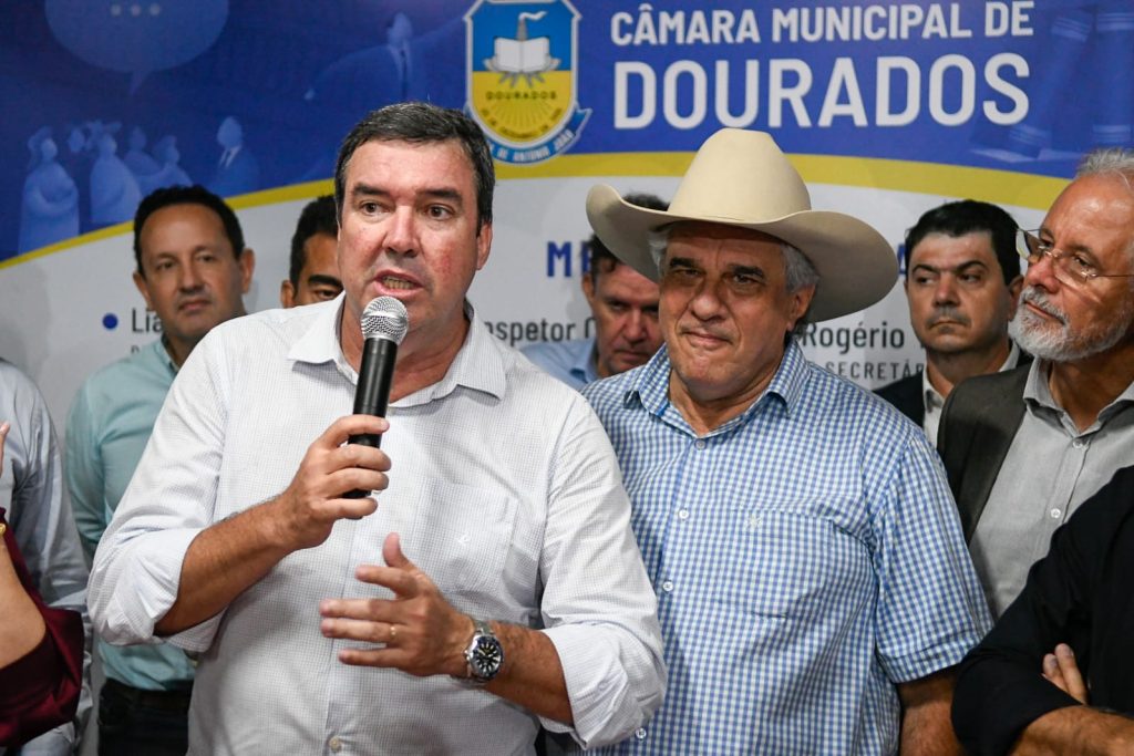 Em Dourados, Governo de MS valoriza setor agropecuário e garante obras de infraestrutura Em Dourados, Governo de MS valoriza setor agropecuário e garante obras de infraestrutura