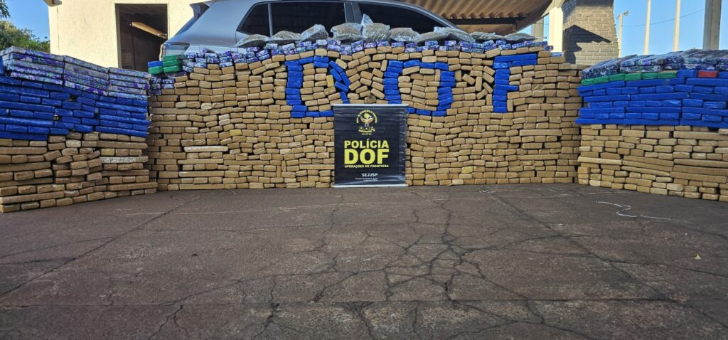 DOF recupera veículo furtado em Pernambuco com mais de uma tonelada de drogas em Maracaju DOF recupera veículo furtado em Pernambuco com mais de uma tonelada de drogas em Maracaju