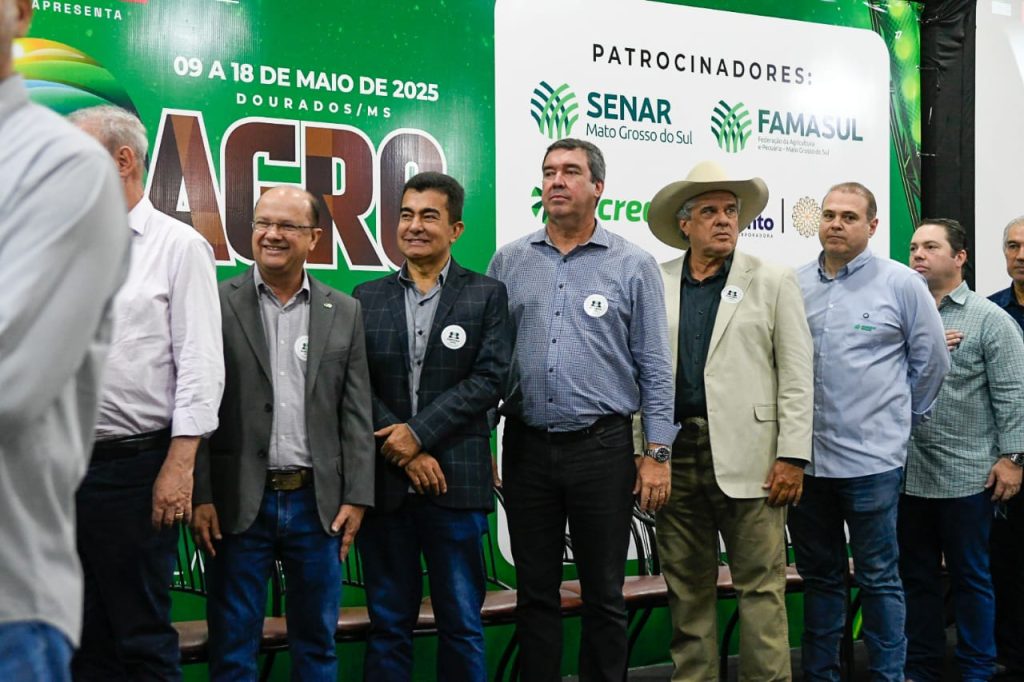 Em Dourados, Governo de MS valoriza setor agropecuário e garante obras de infraestrutura Em Dourados, Governo de MS valoriza setor agropecuário e garante obras de infraestrutura