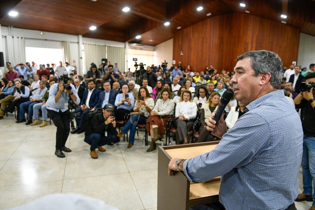Em Dourados, Governo de MS valoriza setor agropecuário e garante obras de infraestrutura Em Dourados, Governo de MS valoriza setor agropecuário e garante obras de infraestrutura