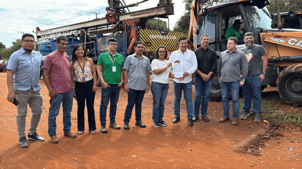 Com recursos federais, começam as obras para combater a falta d’água na Reserva Indígena de Dourados Com recursos federais, começam as obras para combater a falta d’água na Reserva Indígena de Dourados