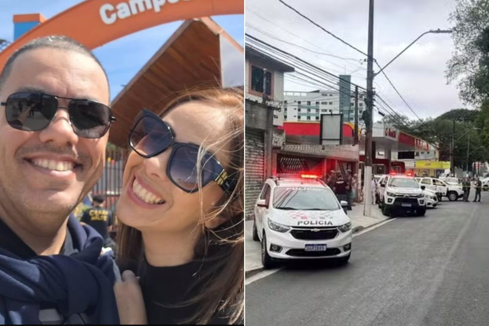 Menina se jogou na frente da mãe para tentar salvá-la de tiros disparados pelo pai sargento em SP Menina se jogou na frente da mãe para tentar salvá-la de tiros disparados pelo pai sargento em SP