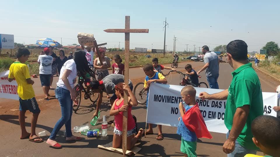 Dourados terá a primeira passarela elevada para pedestre Dourados terá a primeira passarela elevada para pedestre