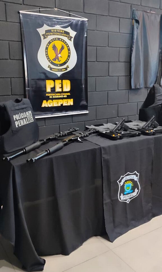 Estado entrega equipamentos à Penitenciária de Dourados e inaugura sala da OAB Estado entrega equipamentos à Penitenciária de Dourados e inaugura sala da OAB