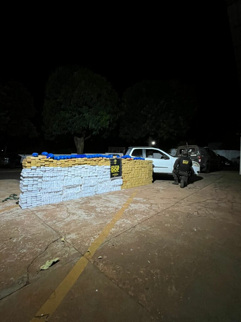 Maracaju: Strada furtada no Paraná é recuperada pelo DOF carregada com mais de 900 quilos de drogas