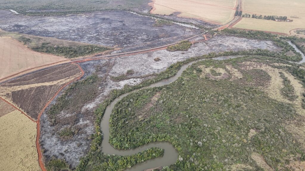 Trio é preso por furto de ferragens e incêndio ambiental em fazenda de Dourados Trio é preso por furto de ferragens e incêndio ambiental em fazenda de Dourados