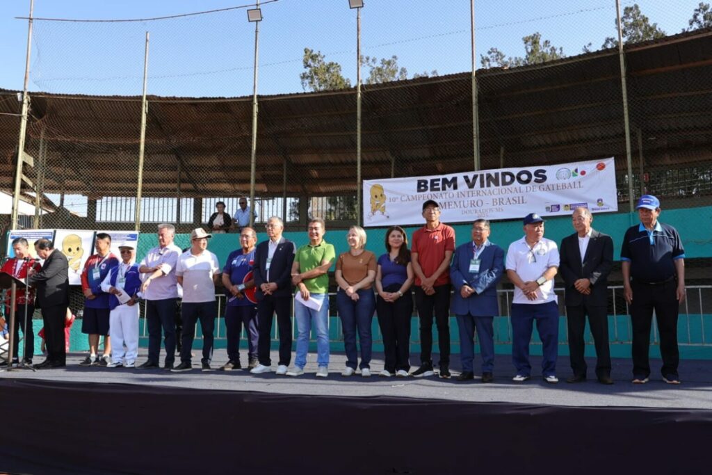 Em abertura do Campeonato Internacional de Gateball, Marçal Filho destaca benefícios e união proporcionada pelo esporte Em abertura do Campeonato Internacional de Gateball, Marçal Filho destaca benefícios e união proporcionada pelo esporte