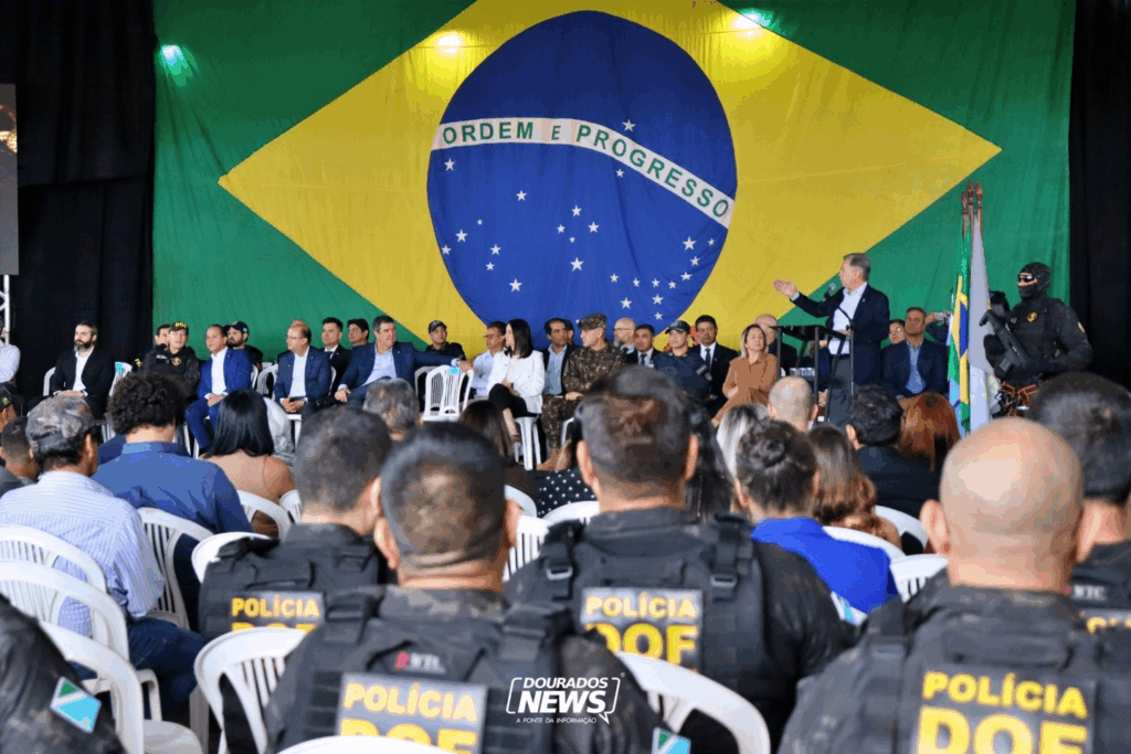"Ninguém coloca recursos onde não há segurança", diz Riedel em cerimônia do DOF