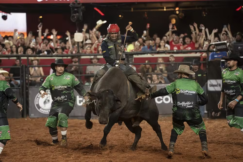 Com título antecipado da PBR 2025, peão do MS vence final em Barretos e fatura tríplice coroa Com título antecipado da PBR 2025, peão do MS vence final em Barretos e fatura tríplice coroa