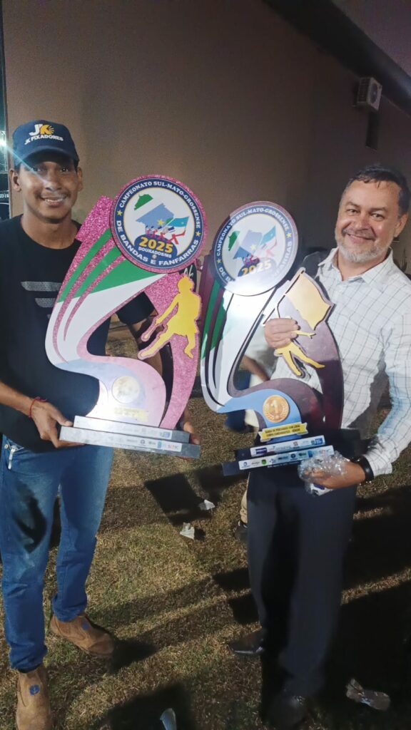 Fanfarra municipal de Iguatemi-FAMIG, conquista título em campeonato na cidade de Dourados