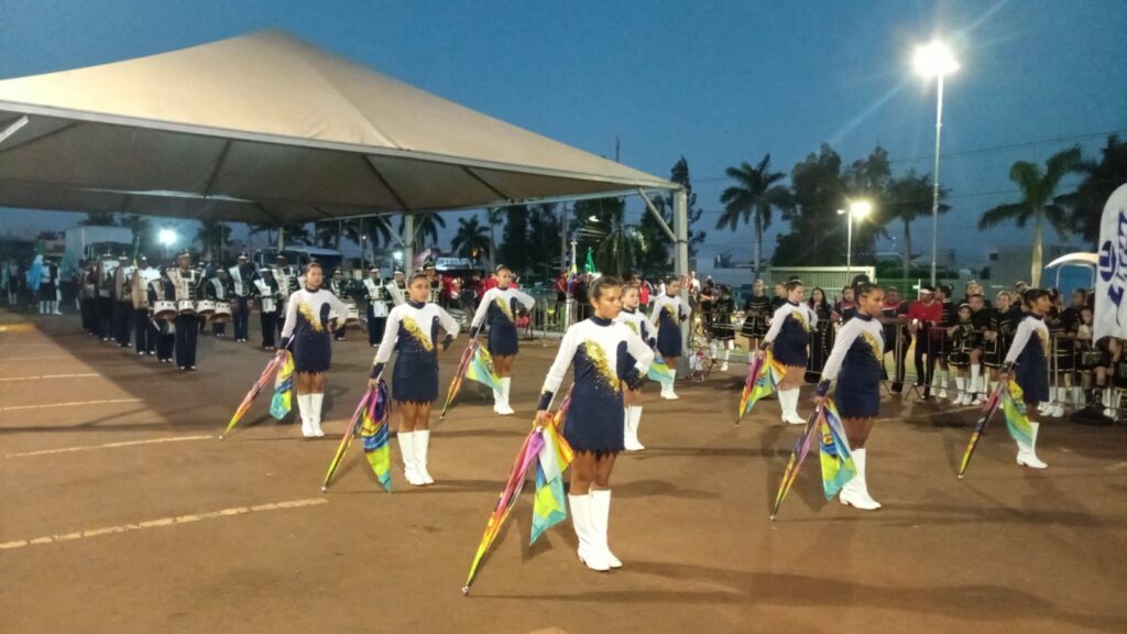 Fanfarra municipal de Iguatemi-FAMIG, conquista título em campeonato na cidade de Dourados