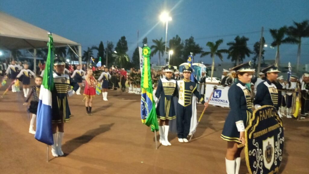 Fanfarra municipal de Iguatemi-FAMIG, conquista título em campeonato na cidade de Dourados