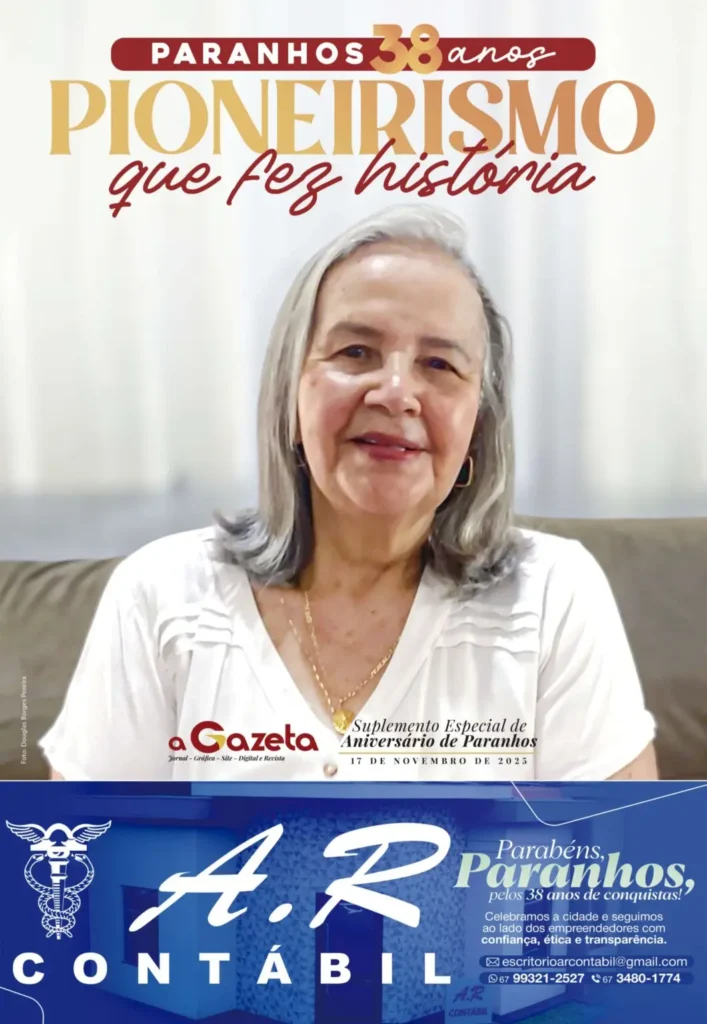 A Gazeta publica suplemento especial do aniversário de 38 anos de Paranhos A Gazeta publica suplemento especial do aniversário de 38 anos de Paranhos