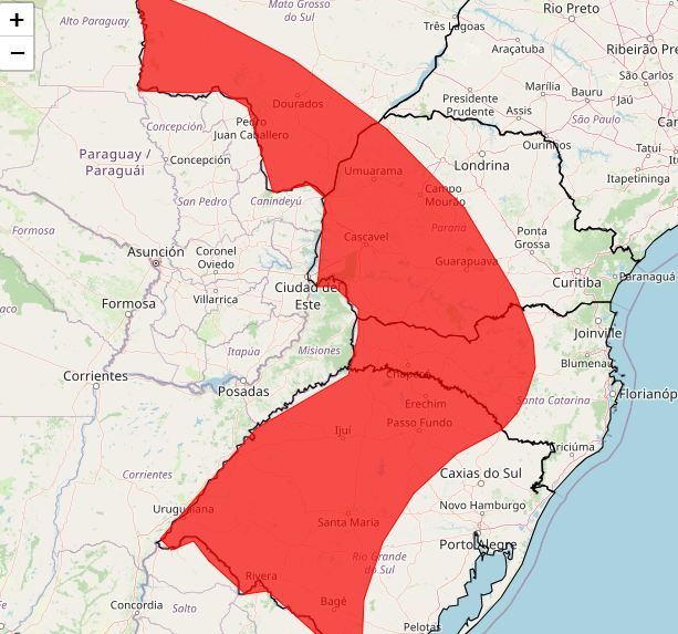 Tempestade à vista: Dourados recebe três alertas de perigo para chuvas severas