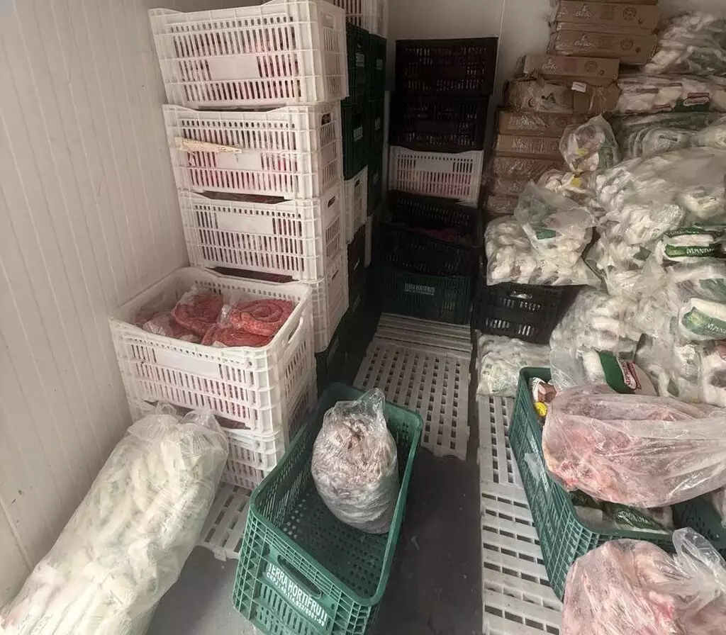 Abordagem leva polícia a entreposto com 4 toneladas de carne clandestina em Dourados