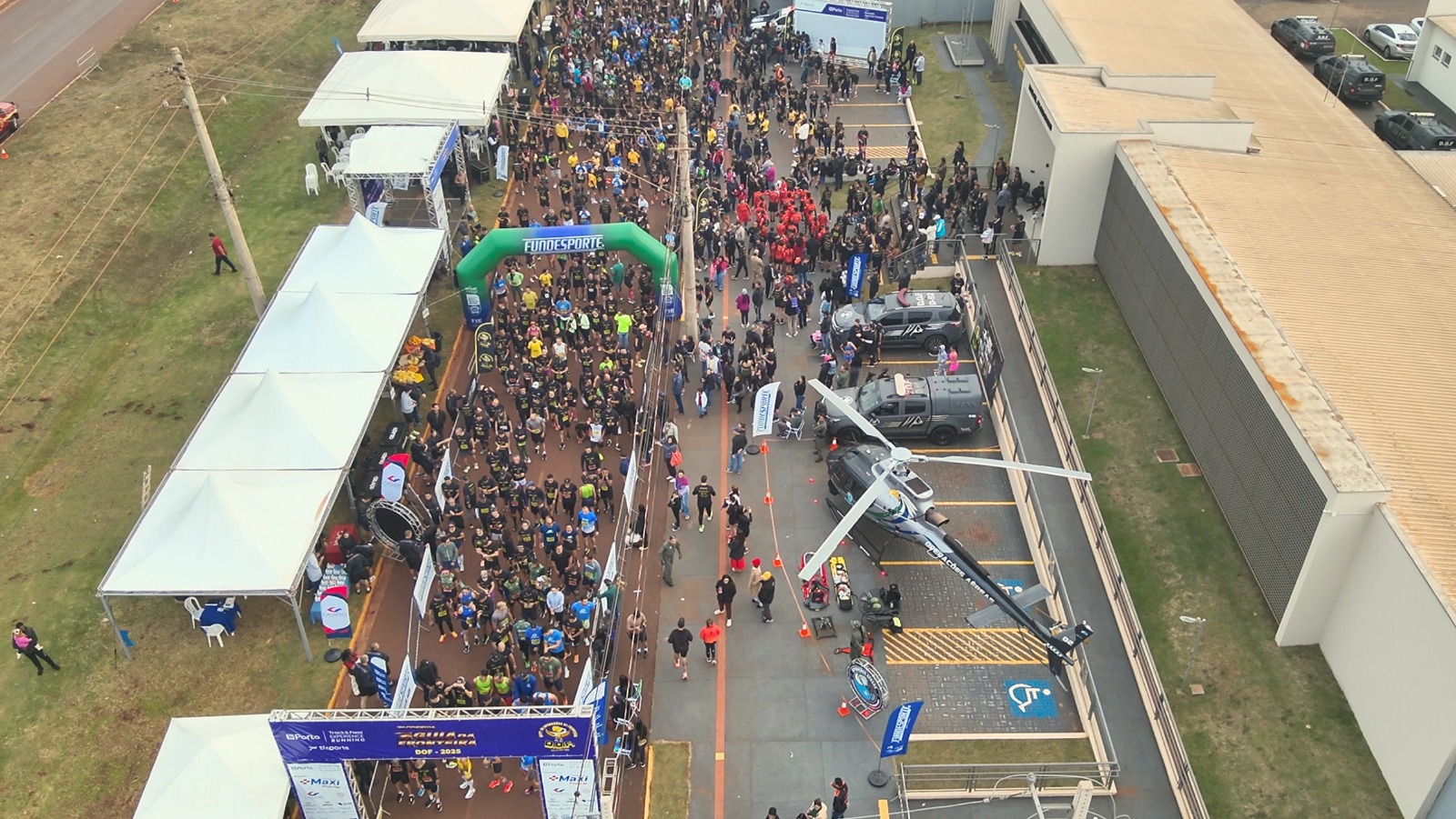 DOF realiza a 3ª Corrida Águia da Fronteira em Dourados