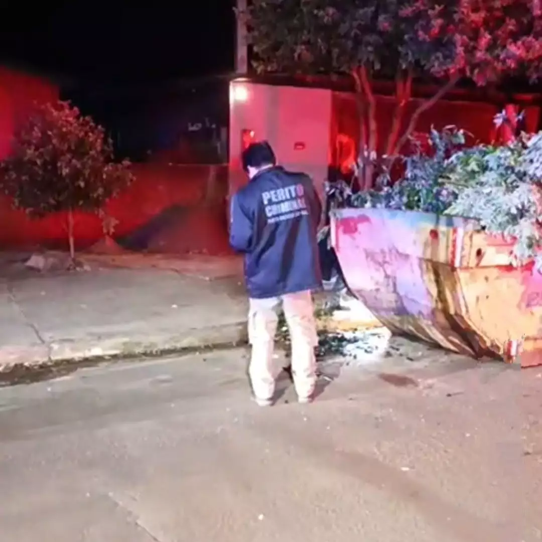 Motociclista morre ao bater em caçamba em Rio Brilhante