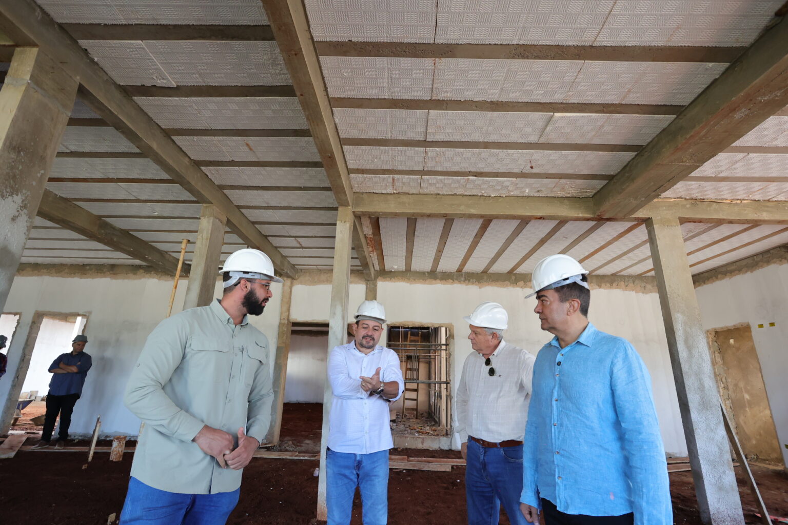 Obra da sede do Samu em Dourados chega a 60% e será entregue no fim do ano