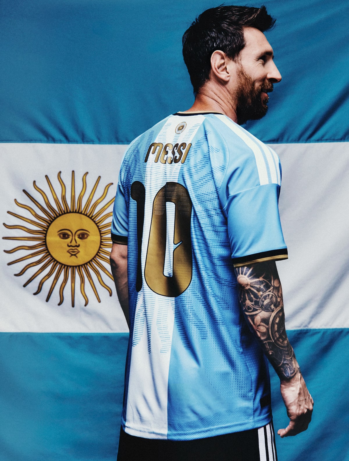 Adidas lança camisa especial da Argentina para a despedida de Messi; veja fotos