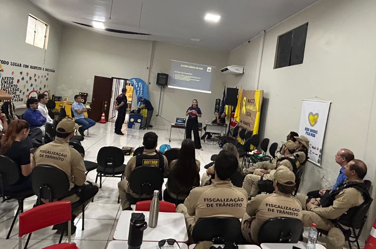 Prefeitura promove workshop de primeiros socorros para servidores da Agetran