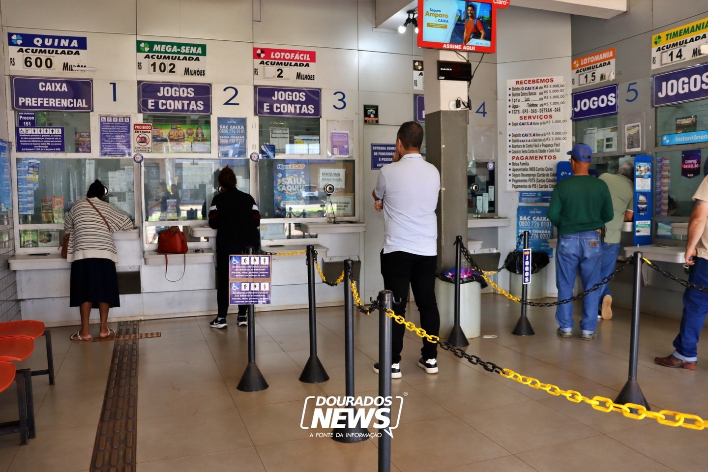 Em lotérica onde 2 apostas levaram a Lotofácil, rotina da 'fezinha' segue entrefrequentadores Em lotérica onde 2 apostas levaram a Lotofácil, rotina da 'fezinha' segue entrefrequentadores