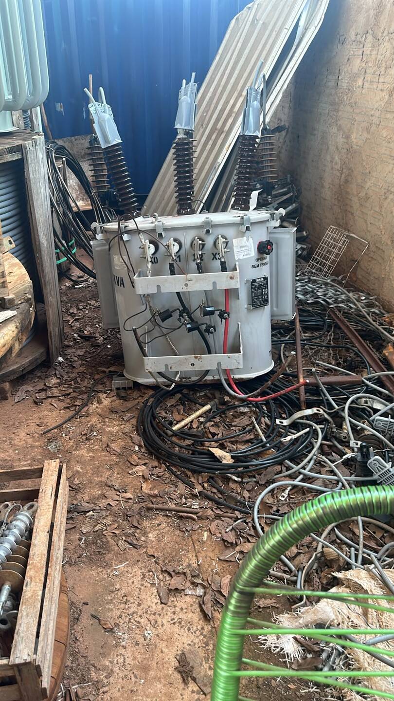Força-tarefa recupera materiais elétricos furtados avaliados em mais de R$ 2,5milhões Força-tarefa recupera materiais elétricos furtados avaliados em mais de R$ 2,5milhões
