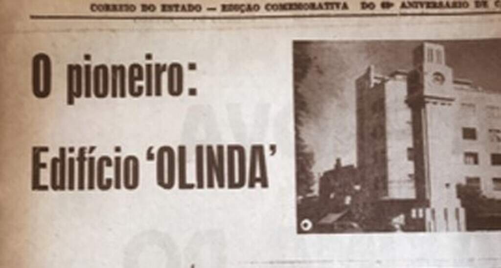 Primeiro elevador da cidade gastava energia de toda uma quadra Primeiro elevador da cidade gastava energia de toda uma quadra