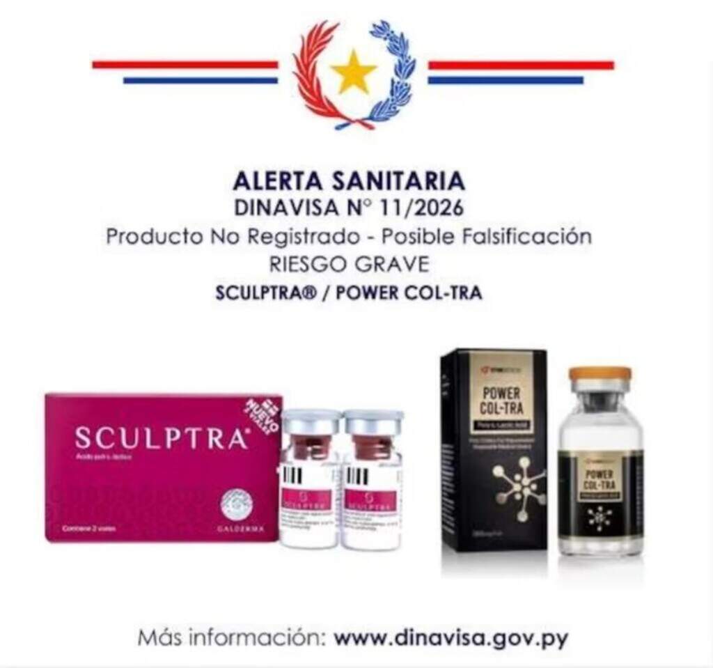 Paraguai alerta sobre produtos estéticos ilegais que já circulam no Brasil