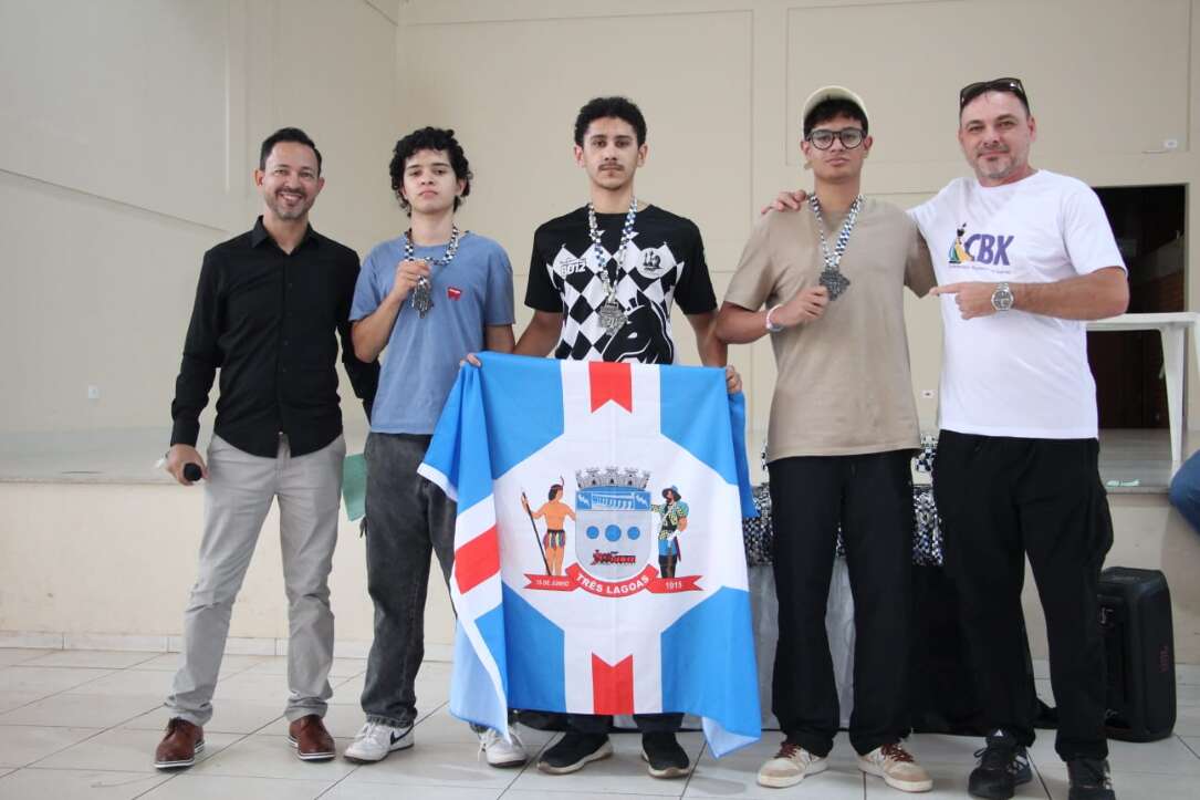 Paraguaios são campeões absolutos do Aberto do Brasil de Xadrez em MS Paraguaios são campeões absolutos do Aberto do Brasil de Xadrez em MS