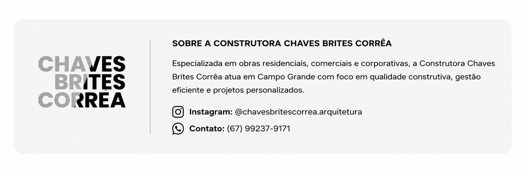 Construtora de Campo Grande cresce com atuação integrada em obras