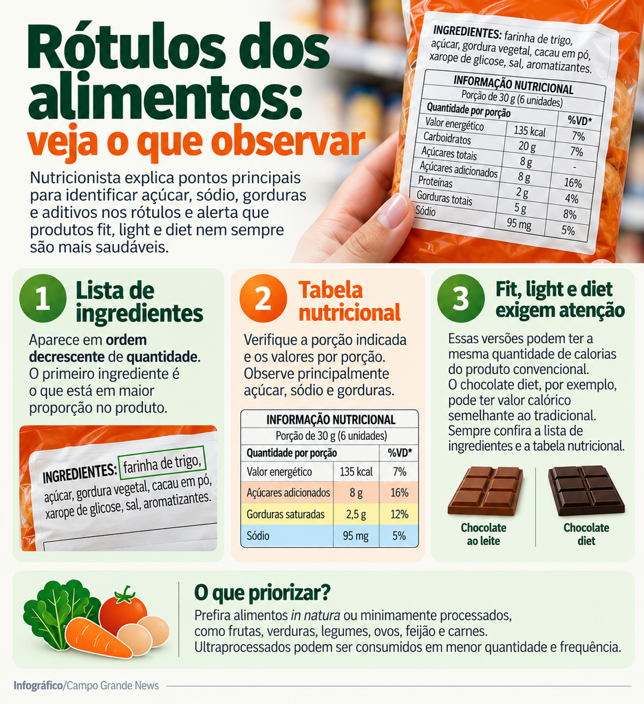 Hábito que poucos fazem revela se alimento é realmente saudável