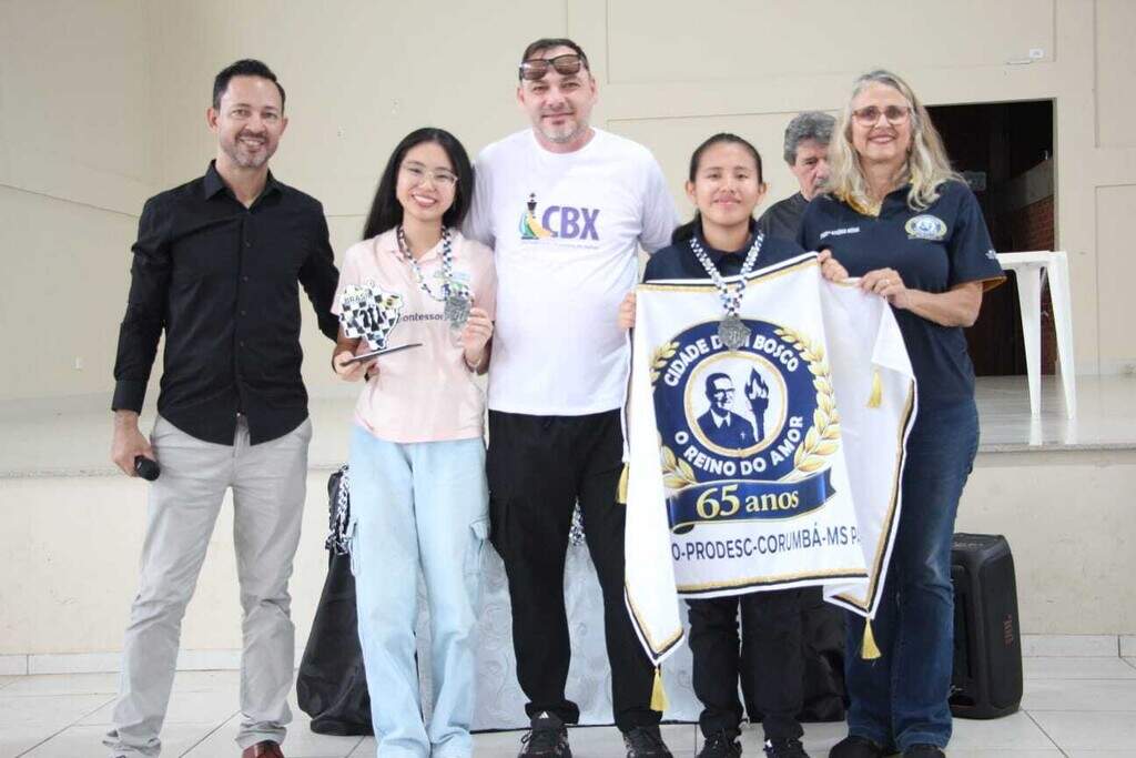 Paraguaios são campeões absolutos do Aberto do Brasil de Xadrez em MS Paraguaios são campeões absolutos do Aberto do Brasil de Xadrez em MS