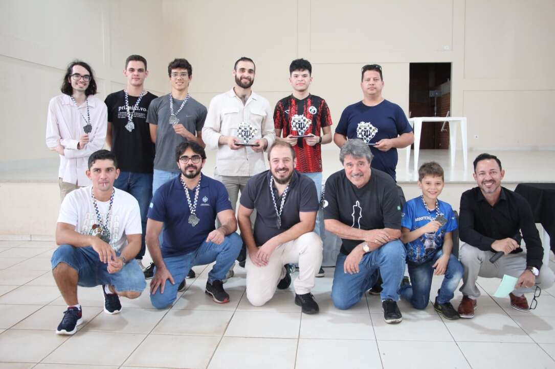Paraguaios são campeões absolutos do Aberto do Brasil de Xadrez em MS Paraguaios são campeões absolutos do Aberto do Brasil de Xadrez em MS