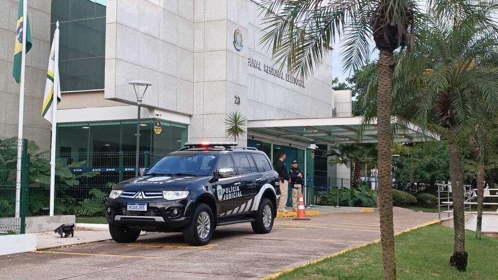 Secretaria mobiliza 3,3 mil agentes para reforçar segurança no 2º turno em MS Secretaria mobiliza 3,3 mil agentes para reforçar segurança no 2º turno em MS