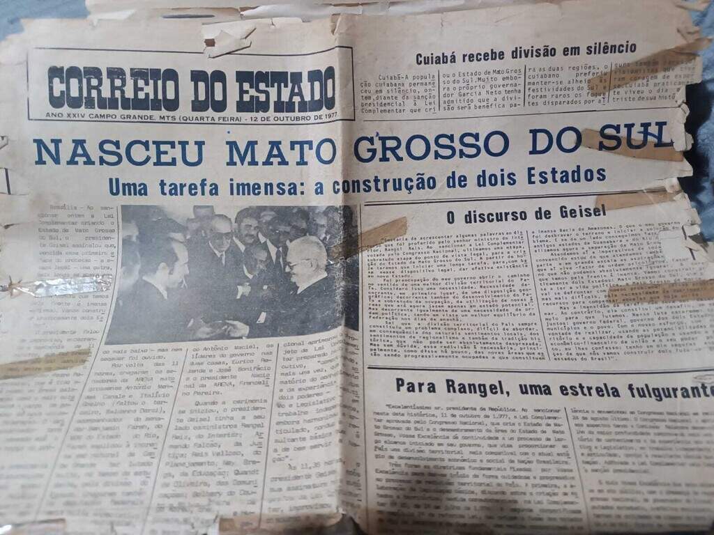Eles nasceram com MS e completam 49 anos de vida com o Estado Eles nasceram com MS e completam 49 anos de vida com o Estado