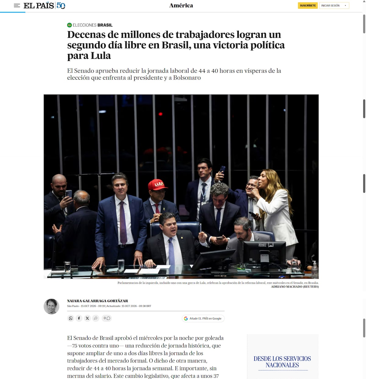 Imprensa internacional repercute fim da escala 6x1 e destaca ‘vitória política’ de Lula; veja Imprensa internacional repercute fim da escala 6x1 e destaca ‘vitória política’ de Lula; veja
