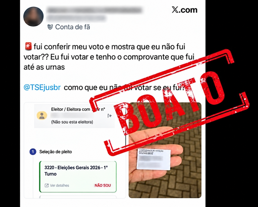 Eleitores se assustam com aviso de “faltou” após votar e TRE explica atualização Eleitores se assustam com aviso de “faltou” após votar e TRE explica atualização