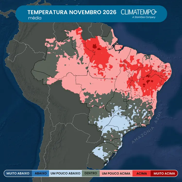 El Niño mantém MS sob risco de chuva acima da média durante novembro