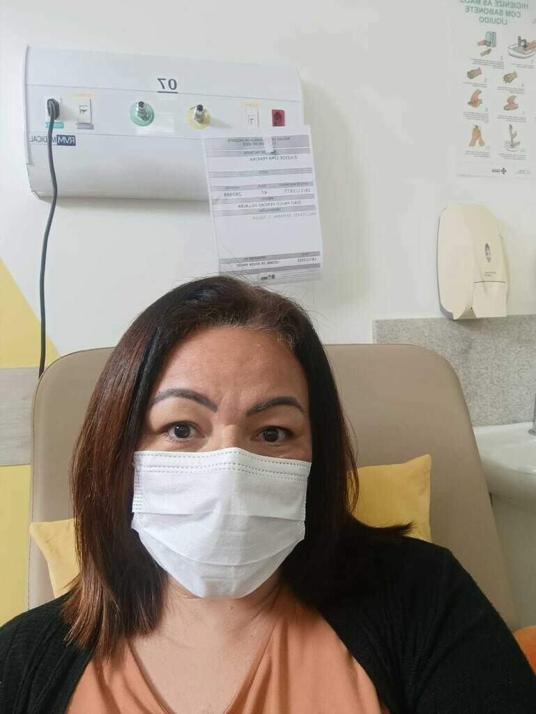 Do exame ao tratamento, Zuleide percorreu 2 redes até começar quimioterapia Do exame ao tratamento, Zuleide percorreu 2 redes até começar quimioterapia