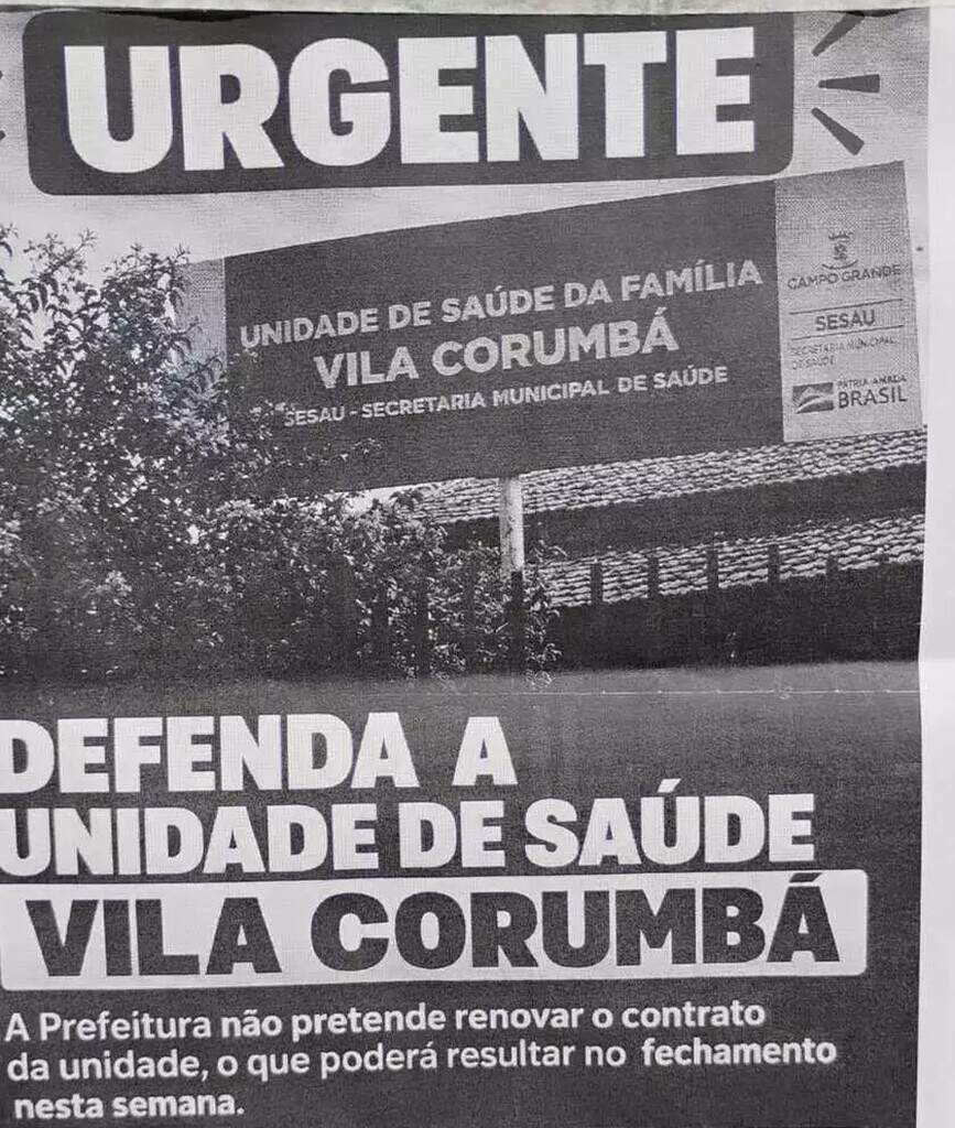 Moradores vão à Câmara protestar contra fechamento de posto de saúde Moradores vão à Câmara protestar contra fechamento de posto de saúde