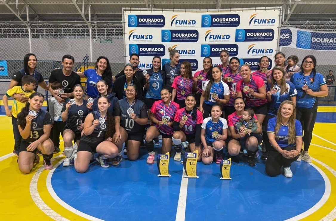 JADs 2026 definem campeões do voleibol e futsal e representantes de Dourados nos JAMS JADs 2026 definem campeões do voleibol e futsal e representantes de Dourados nos JAMS