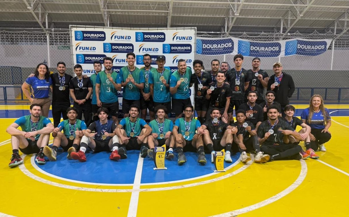 JADs 2026 definem campeões do voleibol e futsal e representantes de Dourados nos JAMS JADs 2026 definem campeões do voleibol e futsal e representantes de Dourados nos JAMS