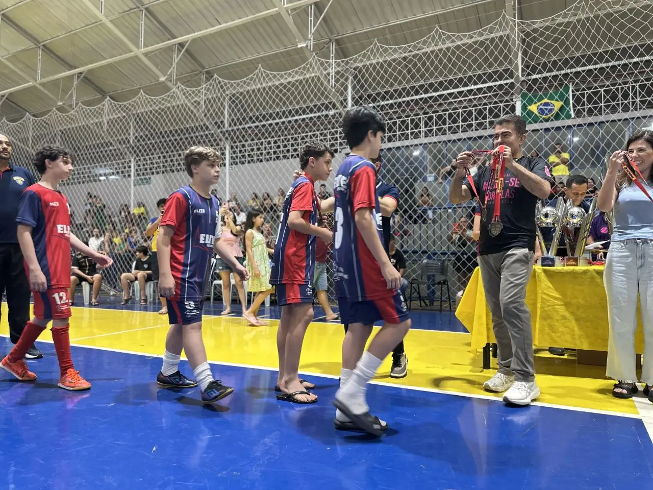 Nas finais Copa da Juventude, prefeito destaca apoio ao esporte douradense